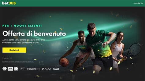 bonus benvenuto bet365|bet365 promozioni.